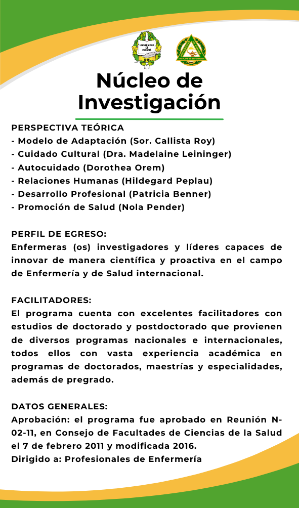 NÚCLEO DE INVESTIGACIÓN
