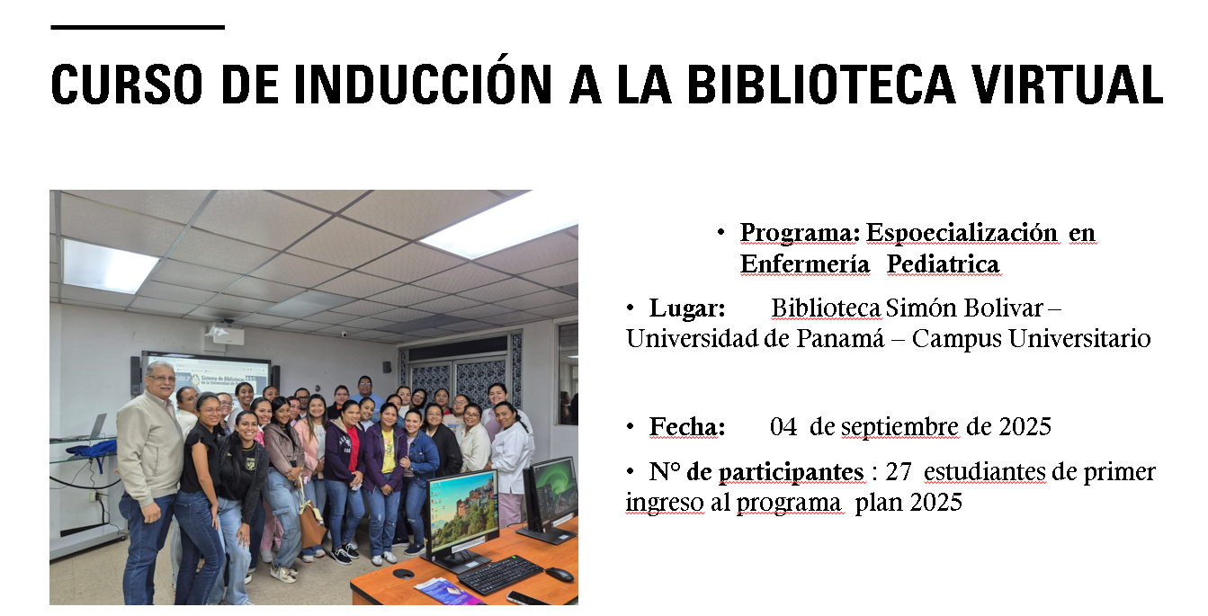 Curso de inducción a biblioteca